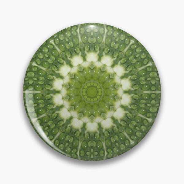 Item preview, Water Droplets on a Green Leaf Kaleidoscope pattern 15 designed and sold by Swabcraft.