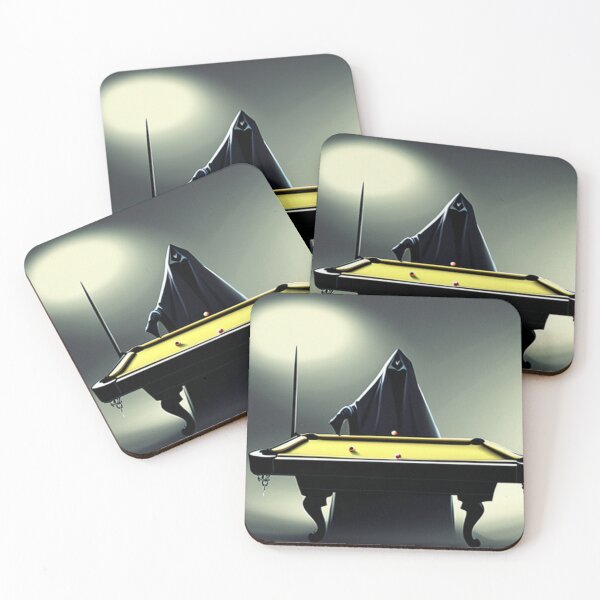 Item preview, Grim Reaper Playing Pool, Series 3 designed and sold by theprof2021.