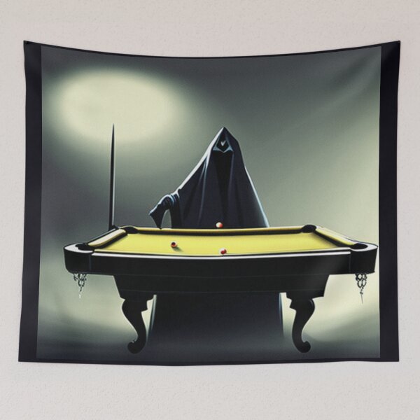 Item preview, Grim Reaper Playing Pool, Series 3 designed and sold by theprof2021.