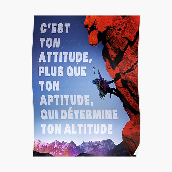 Attitude Poster