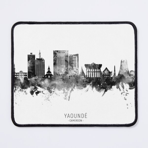 Item preview, Yaoundé Cameroon Skyline designed and sold by ArtPrints.