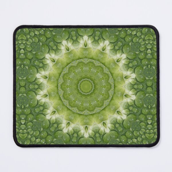 Item preview, Water Droplets on a Green Leaf Kaleidoscope pattern 16 designed and sold by Swabcraft.