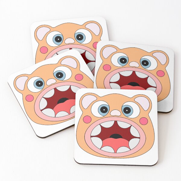 Item preview, Funny Animal Open Mouth with Teeth for Dentist, Cute Healthy Smile for Children designed and sold by panfilka.