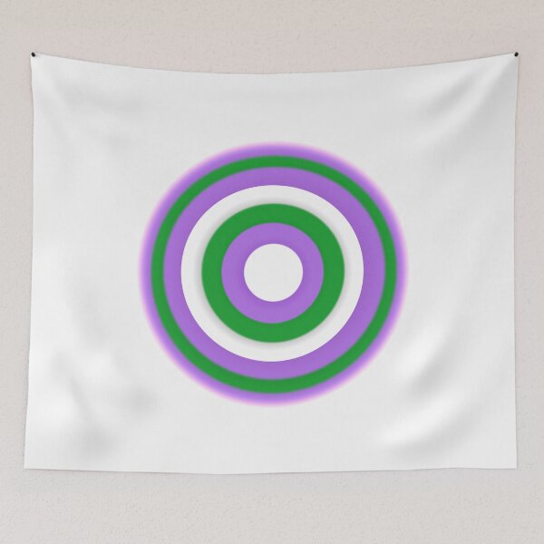Item preview, Genderqueer - Right on Target designed and sold by LeaFirebender.