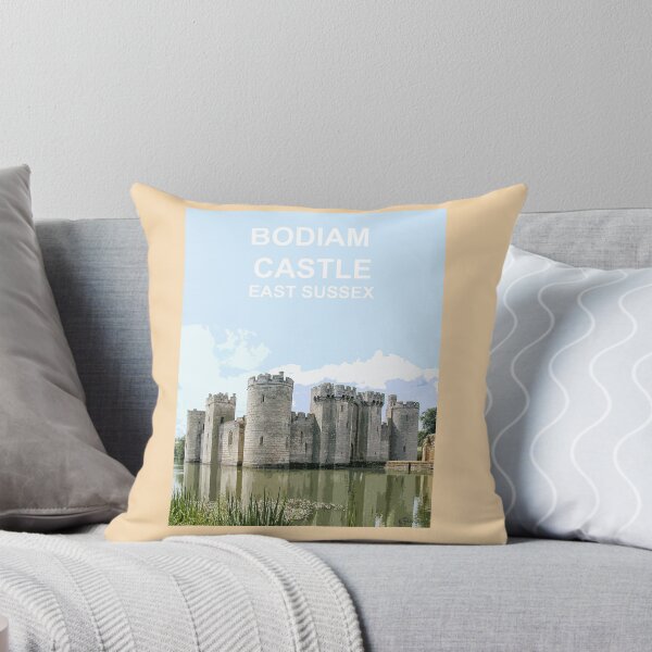 Artikel-Vorschau von Bodiam Castle, Ostsussex. Reiseplakat, designt und verkauft von BarbaraGlebska.