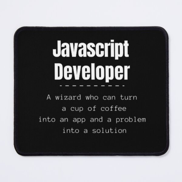 Item preview, Javascript developer, web developer, programmer designed and sold by TeePassion.