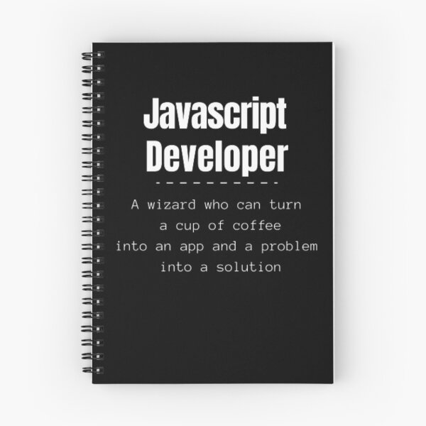 Item preview, Javascript developer, web developer, programmer designed and sold by TeePassion.
