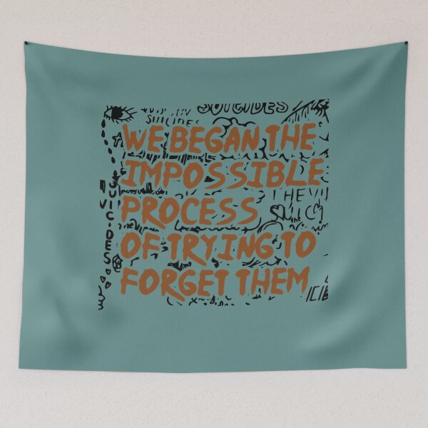 Item preview, The Virgin Suicides  Movie  love qoute designed and sold by HarrietTurnbull.