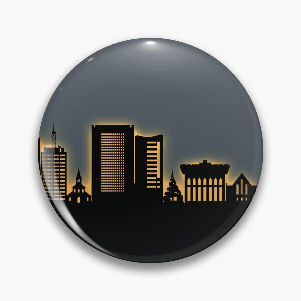 Artikelvorschau, Yaoundé Cameroon Skyline entworfen und verkauft von ArtPrints.