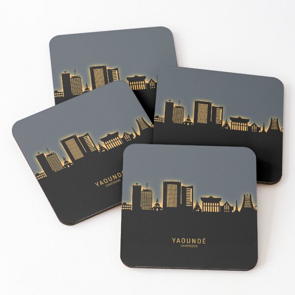 Item preview, Yaoundé Cameroon Skyline designed and sold by ArtPrints.