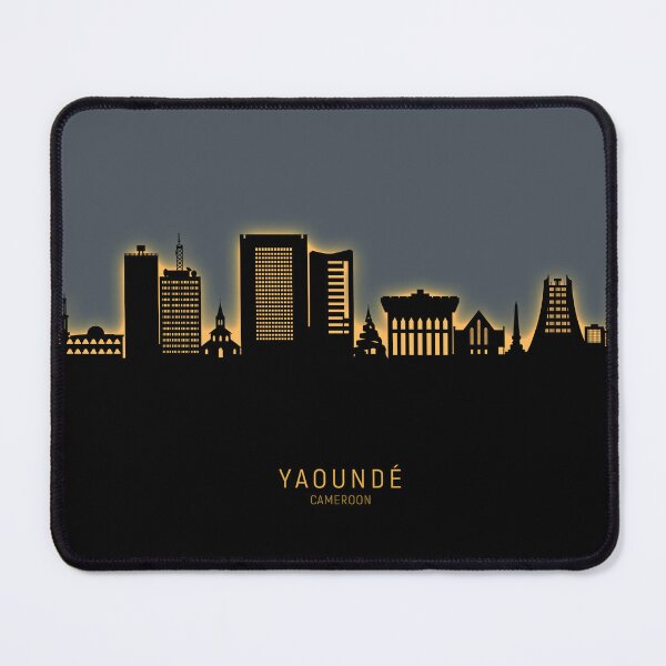 Item preview, Yaoundé Cameroon Skyline designed and sold by ArtPrints.