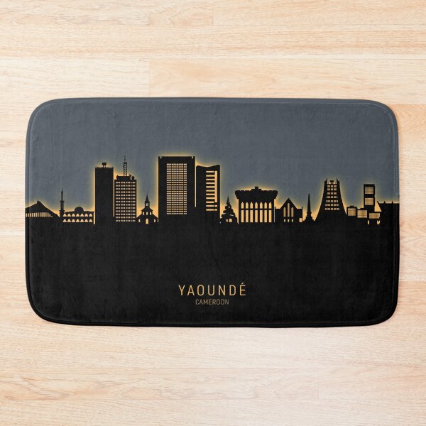 Item preview, Yaoundé Cameroon Skyline designed and sold by ArtPrints.