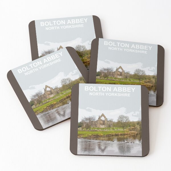Item preview, Bolton Abbey, North Yorkshire. Travel poster designed and sold by BarbaraGlebska.