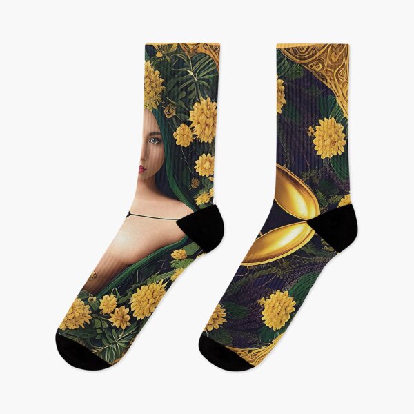 Item preview, Delicate golden floral beauty japan designed and sold by zotilus.