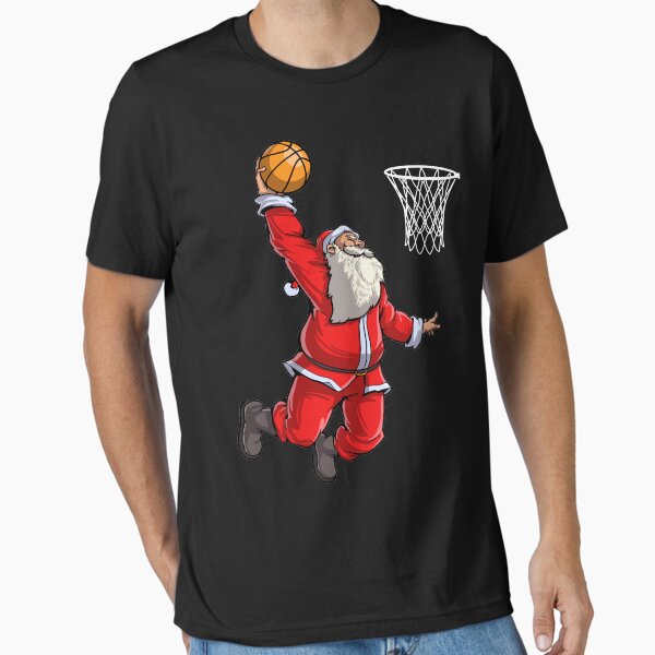 Item preview, Basketball Santa Slam Dunk T Shirt Christmas Xmas Ball Sport designed and sold by LiqueGifts.