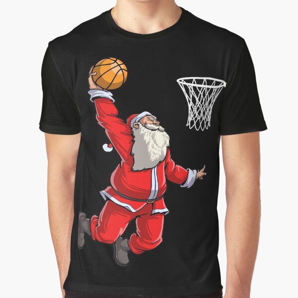 Item preview, Basketball Santa Slam Dunk T Shirt Christmas Xmas Ball Sport designed and sold by LiqueGifts.