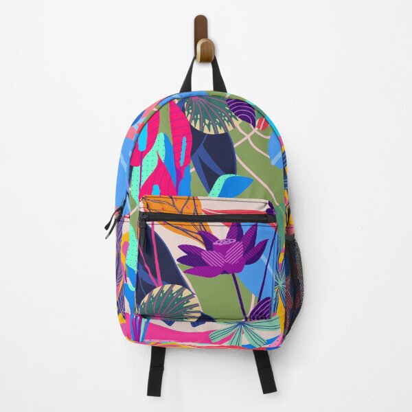 Item preview, crazy colorful plant pattern designed and sold by ichirochen.