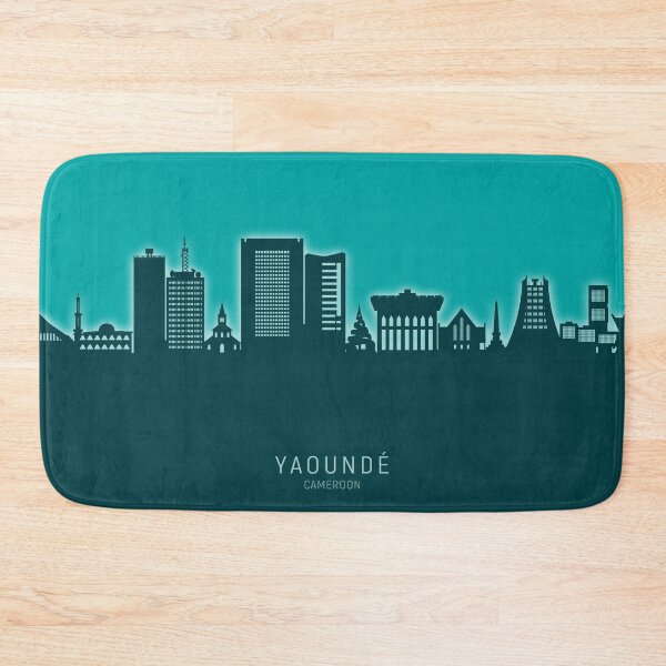 Item preview, Yaoundé Cameroon Skyline designed and sold by ArtPrints.