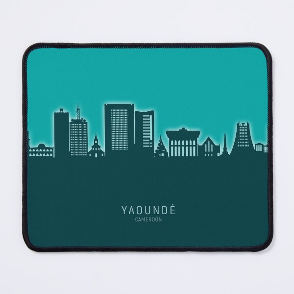Item preview, Yaoundé Cameroon Skyline designed and sold by ArtPrints.