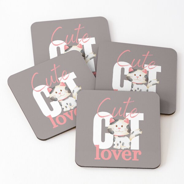 Item preview, For A Cat Lover, Cute Cat Lover Print - For a cat lover, for a cute cat lover. designed and sold by Wentoo.