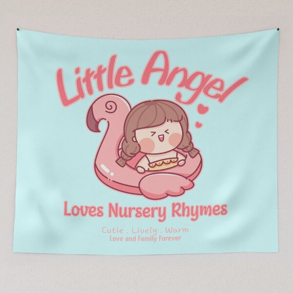 Item preview, Little Angel Loves Nursery Rhymes designed and sold by Dude 4U.