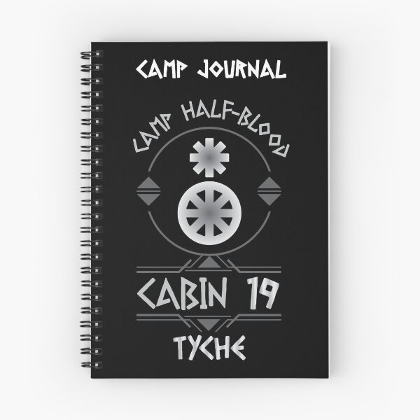 Item preview, Camp Journal for members of Cabin #19 in Camp Half Blood, Child of Tyche – Percy Jackson inspired design  designed and sold by photonxt.