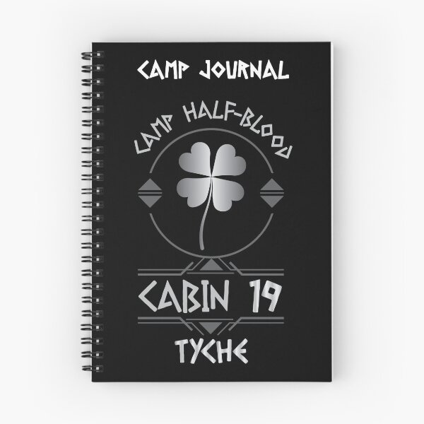 Item preview, Camp Journal for members of Cabin #19 in Camp Half Blood, Child of Tyche – Percy Jackson inspired design  designed and sold by photonxt.