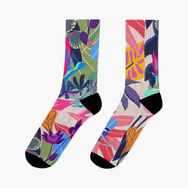Item preview, crazy colorful plant pattern designed and sold by ichirochen.