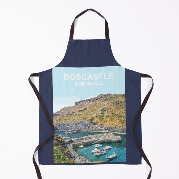 Item preview, Boscastle Cornwall. Cornish gift. Kernow fishing harbour.  designed and sold by BarbaraGlebska.