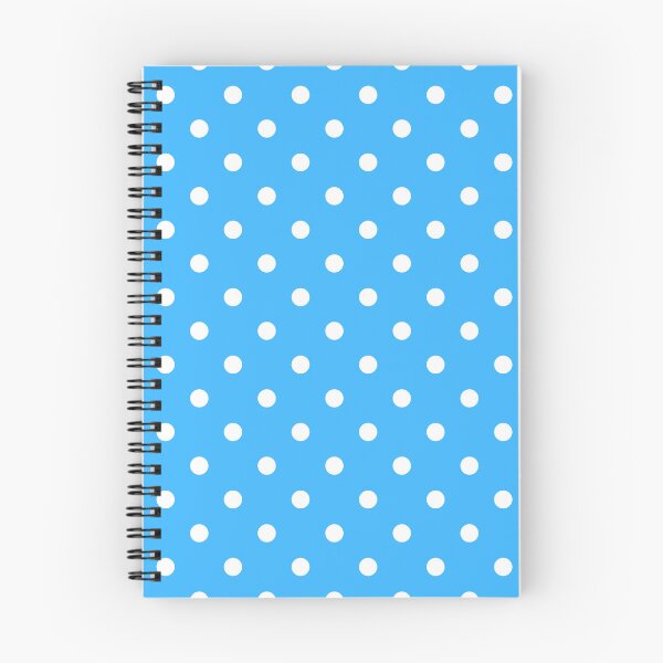 Item preview, Cyan Blue And White Dots Pattern designed and sold by Patternawy.