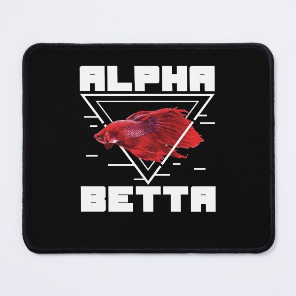 Item preview, Funny Alpha Red Betta Fish For A Siamese Fighting Fish Lover designed and sold by StrongShirts.