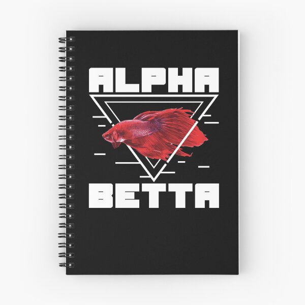 Item preview, Funny Alpha Red Betta Fish For A Siamese Fighting Fish Lover designed and sold by StrongShirts.