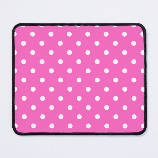Item preview, Pink And White Dots Pattern designed and sold by Patternawy.