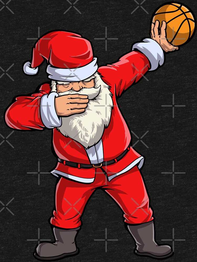 santa basketball shirt