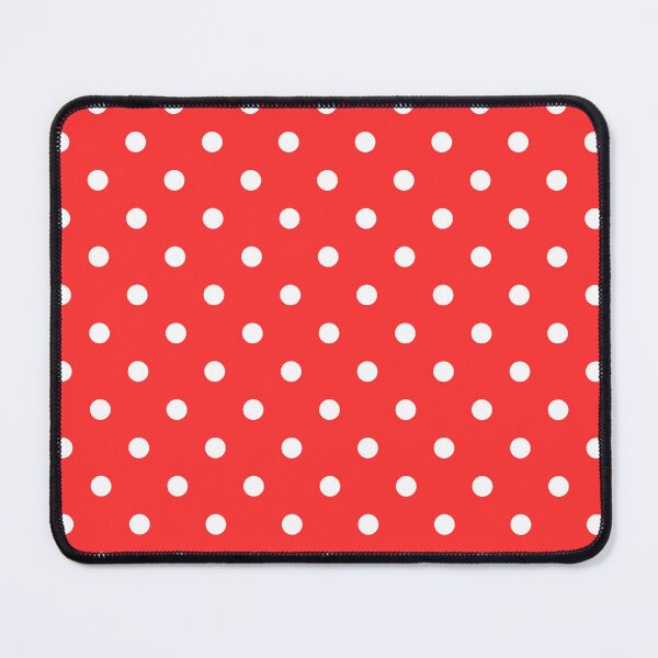 Item preview, Red And White Dots Pattern designed and sold by Patternawy.