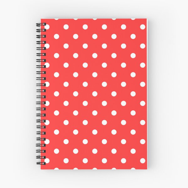 Item preview, Red And White Dots Pattern designed and sold by Patternawy.