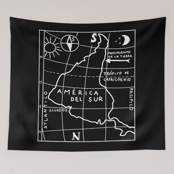 Item preview, América Del Sur designed and sold by byebyesally.