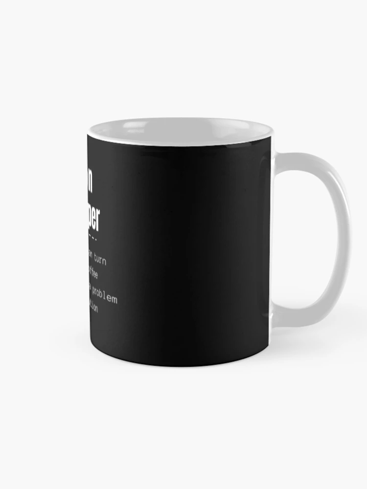Thumbnail 3 von 6, Kaffeebecher, Python-Entwickler, Python, Programmierer, Softwareentwickler designt und verkauft von TeePassion.