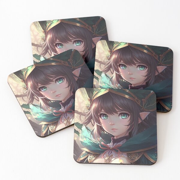 Item preview, "From Little Acorn to Mighty Oak: A Portrait of a Fantasy Elf Little Girl Learner" designed and sold by PJGartui.