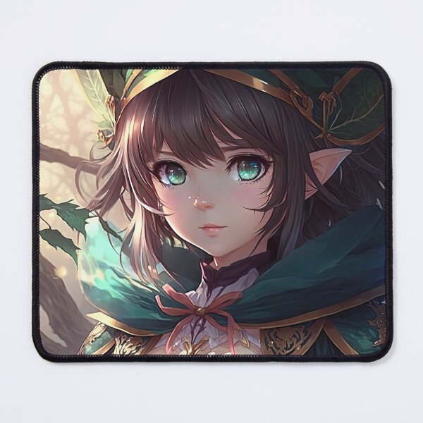 Item preview, "From Little Acorn to Mighty Oak: A Portrait of a Fantasy Elf Little Girl Learner" designed and sold by PJGartui.