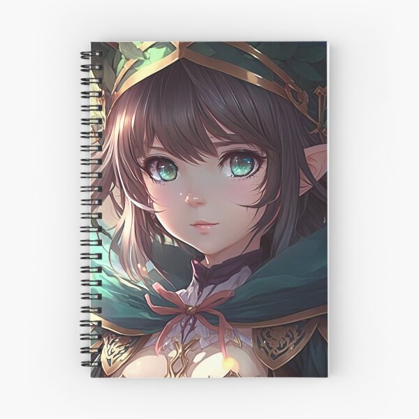 Item preview, "From Little Acorn to Mighty Oak: A Portrait of a Fantasy Elf Little Girl Learner" designed and sold by PJGartui.
