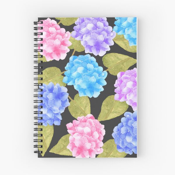 Item preview, Watercolour Hydrangea Pattern Multi Coloured designed and sold by BirdsNatureArt.