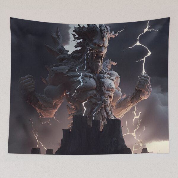 Item preview, Kirguistan the Ancient God designed and sold by aiartdirection.