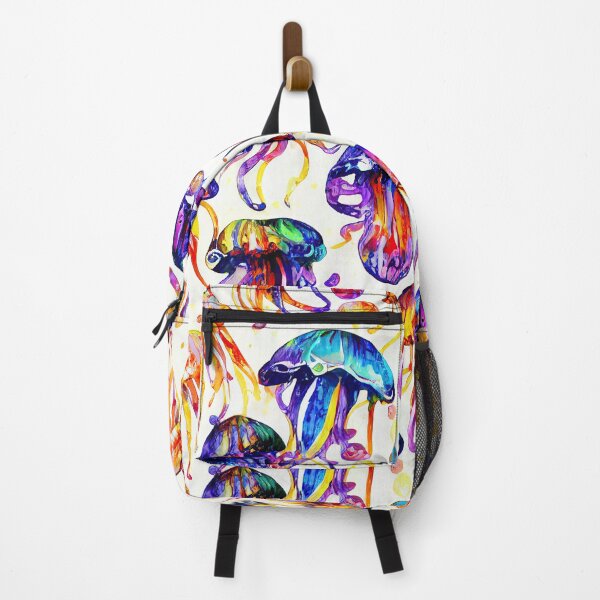 Item preview, Colorful jellyfish pattern designed and sold by folskullyz.