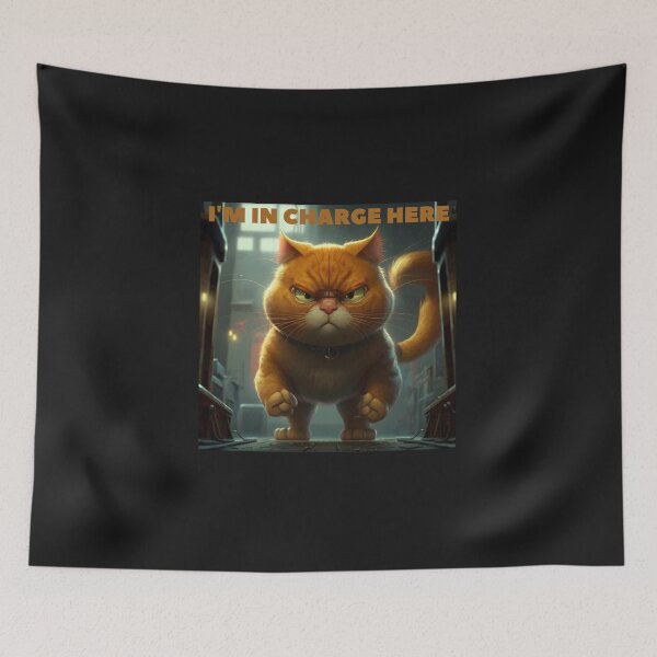 Item preview, I'm in charge here, cat !!! designed and sold by kowal11.