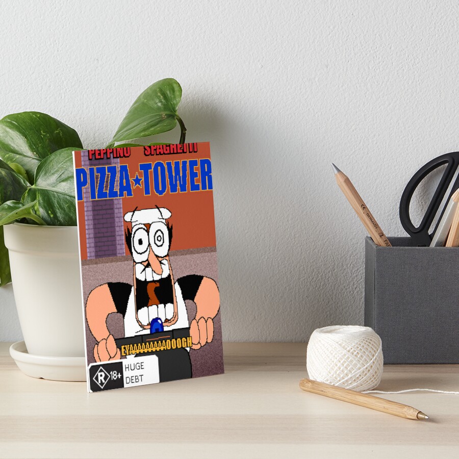 Peppino Bro v2 - Pizza Tower - Posters and Art Prints