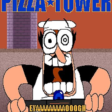 TAXES Pizza Tower - Peppino Sticker for Sale by SteliosRedB