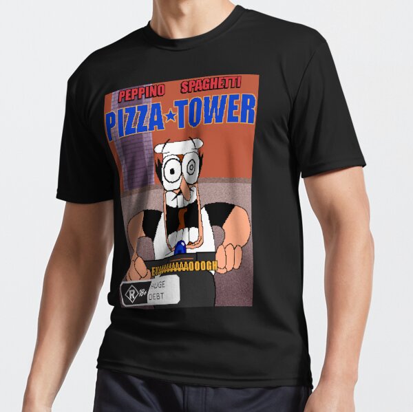 TAXES Pizza Tower - Peppino Sticker for Sale by SteliosRedB