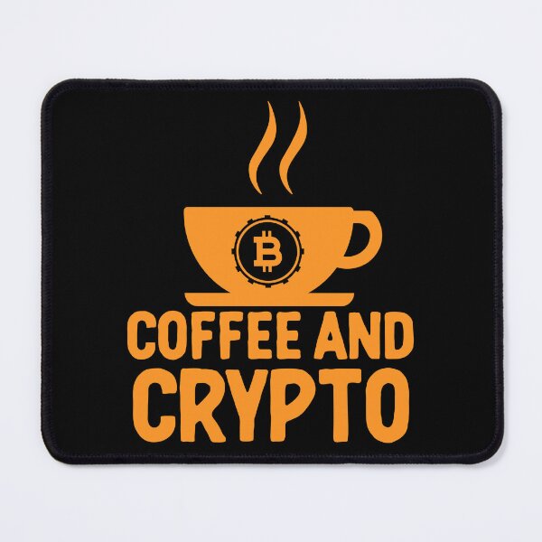 Item preview, Coffee and cypto designed and sold by Print_Fuse.