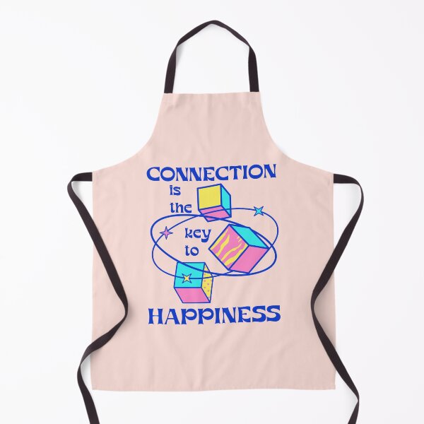 Item preview, "Connection Is Key To Happiness" - Yoga Inspirational Quotes designed and sold by I Am Cuta.